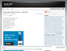 Tablet Screenshot of muzikx.wordpress.com