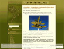 Tablet Screenshot of julisneuseeland.wordpress.com