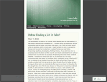 Tablet Screenshot of learnsales.wordpress.com