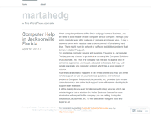 Tablet Screenshot of martahedg.wordpress.com