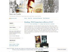 Tablet Screenshot of jaseoncards.wordpress.com