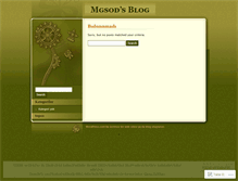 Tablet Screenshot of mgsod.wordpress.com