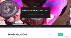 Desktop Screenshot of alifegivinglent.wordpress.com