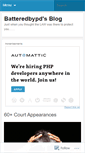 Mobile Screenshot of batteredbypd.wordpress.com