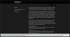 Desktop Screenshot of kampalaver.wordpress.com