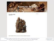 Tablet Screenshot of pioneiros.wordpress.com