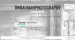 Desktop Screenshot of bnbaumanphotography.wordpress.com