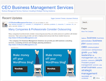 Tablet Screenshot of ceobusinessmanagementservices.wordpress.com