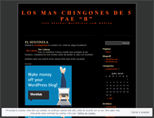 Tablet Screenshot of losdiosesdelolimpo2.wordpress.com