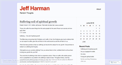 Desktop Screenshot of jeffharman.wordpress.com