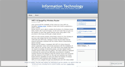 Desktop Screenshot of itsense.wordpress.com