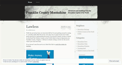 Desktop Screenshot of franklincountymoonshine.wordpress.com