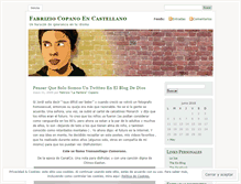 Tablet Screenshot of fabriziocopano.wordpress.com