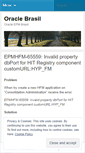 Mobile Screenshot of oraclebrasil.wordpress.com