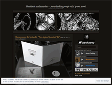 Tablet Screenshot of blastbeatprod.wordpress.com