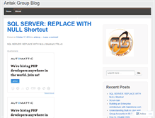 Tablet Screenshot of antekcg.wordpress.com