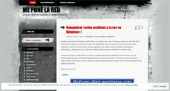 Desktop Screenshot of meponelared.wordpress.com