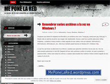 Tablet Screenshot of meponelared.wordpress.com