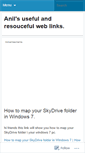 Mobile Screenshot of anilsweblinks.wordpress.com