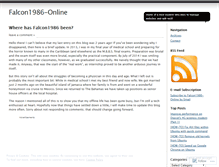 Tablet Screenshot of falcon1986.wordpress.com