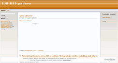 Desktop Screenshot of iubrss.wordpress.com