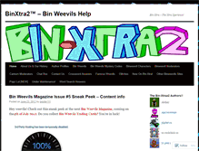 Tablet Screenshot of binxtraa2.wordpress.com