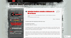 Desktop Screenshot of cinoticias.wordpress.com