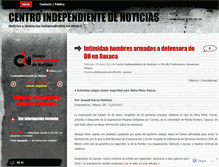 Tablet Screenshot of cinoticias.wordpress.com