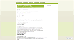 Desktop Screenshot of industrialproductsspares.wordpress.com