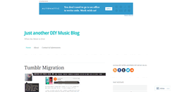 Desktop Screenshot of anotherdiymusicblog.wordpress.com