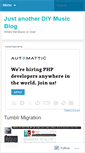 Mobile Screenshot of anotherdiymusicblog.wordpress.com