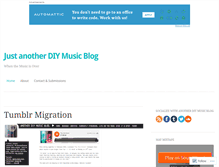 Tablet Screenshot of anotherdiymusicblog.wordpress.com