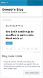 Mobile Screenshot of osmobi.wordpress.com