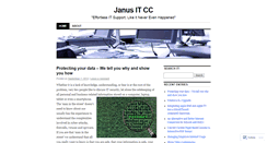 Desktop Screenshot of janusit.wordpress.com
