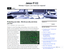 Tablet Screenshot of janusit.wordpress.com