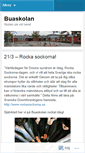 Mobile Screenshot of buaskolans.wordpress.com