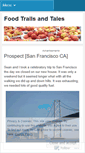 Mobile Screenshot of foodtrailsandtales.wordpress.com