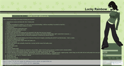 Desktop Screenshot of luckyrainbow.wordpress.com