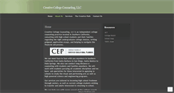 Desktop Screenshot of creativecollegepath.wordpress.com
