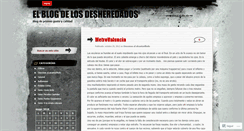 Desktop Screenshot of desheredados.wordpress.com