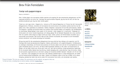 Desktop Screenshot of femidalen.wordpress.com