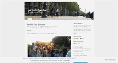 Desktop Screenshot of parisimperfect.wordpress.com