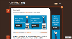 Desktop Screenshot of calliope22.wordpress.com