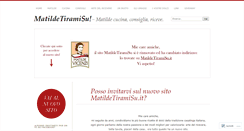 Desktop Screenshot of matildetiramisu.wordpress.com