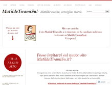 Tablet Screenshot of matildetiramisu.wordpress.com