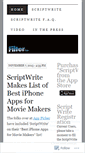 Mobile Screenshot of filterapps.wordpress.com