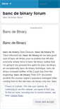 Mobile Screenshot of entertainment.bancdebinaryforum.wordpress.com