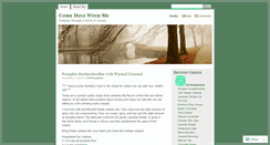 Desktop Screenshot of comedinewithme.wordpress.com