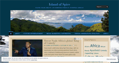 Desktop Screenshot of islandofspice.wordpress.com