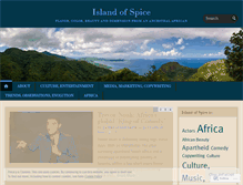 Tablet Screenshot of islandofspice.wordpress.com